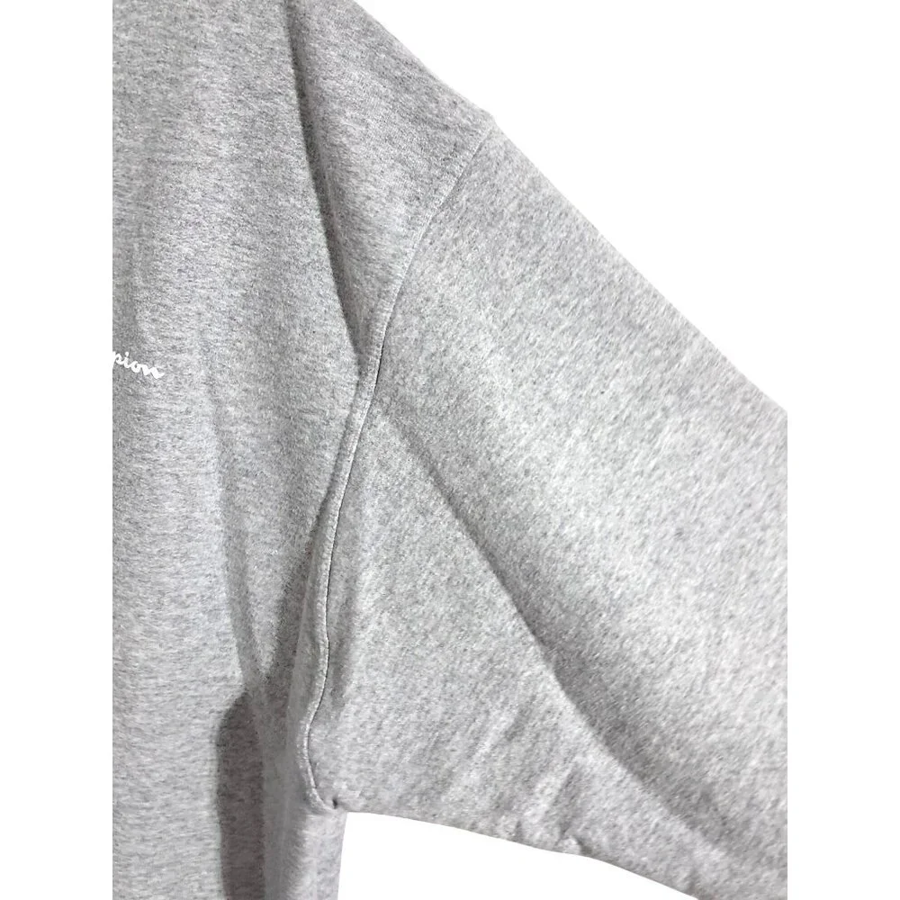 Vintage Champion Crewneck Sweatshirt Heather Gray‎ Mens XXL C Logo